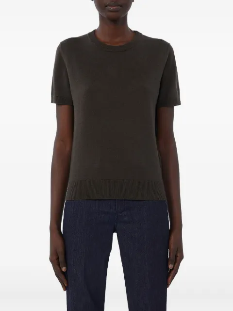 'S Max Mara crew-neck T-shirt Brown 2619361111600
