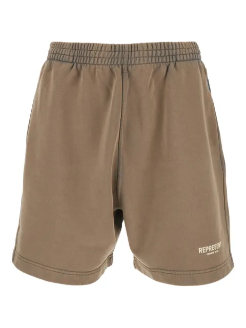 Represent pocket cotton shorts Brown OCM10000416