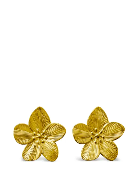 HZMER JEWELLERY Mystic Flower earrings Gold MCMCFEG121GOLD