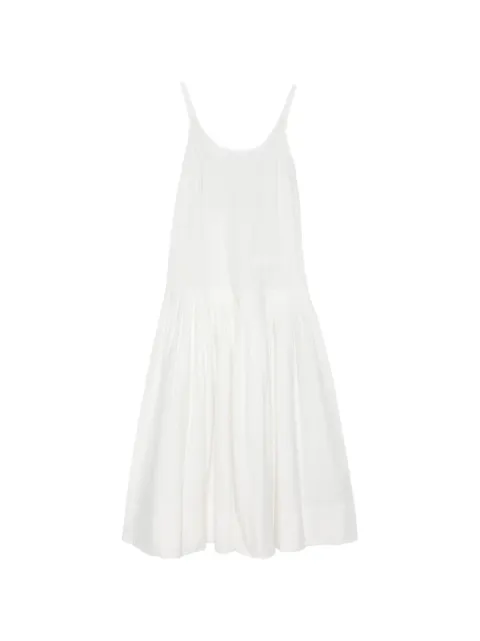 St. Agni pleated midi dress White S2628114OWT