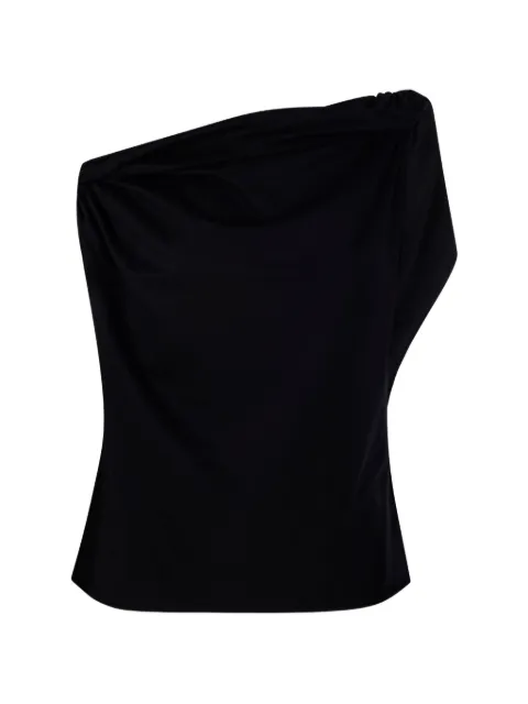 Róhe asymmetric sculptural top Black 41920296