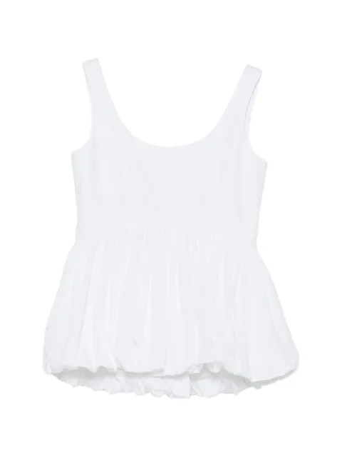 Róhe Voluminous Peplum top White 41920124