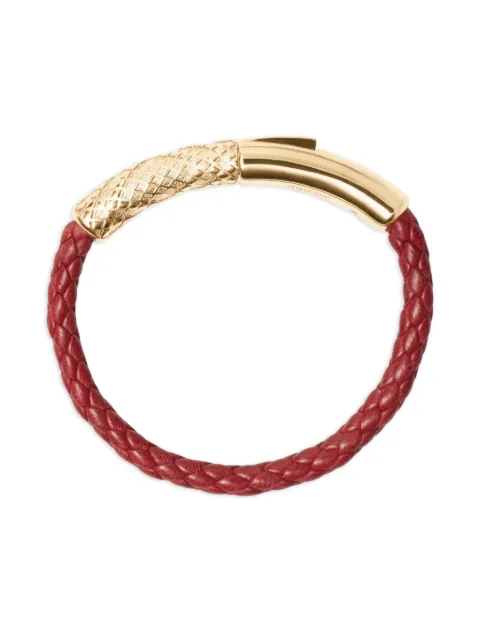 Burberry leather Check bracelet Red 8105619