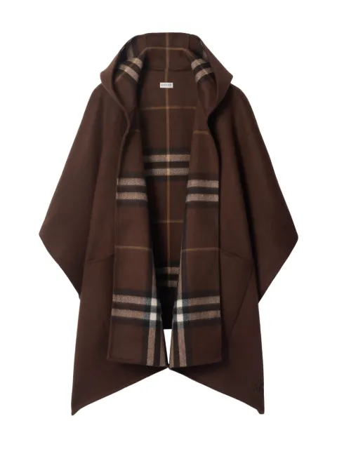 Burberry cashmere hooded cape Brown 8115264