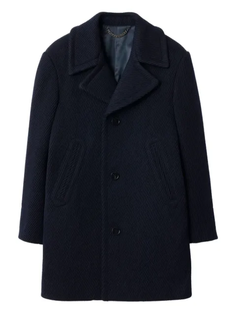 Burberry wool tailored coat Blue 8115554