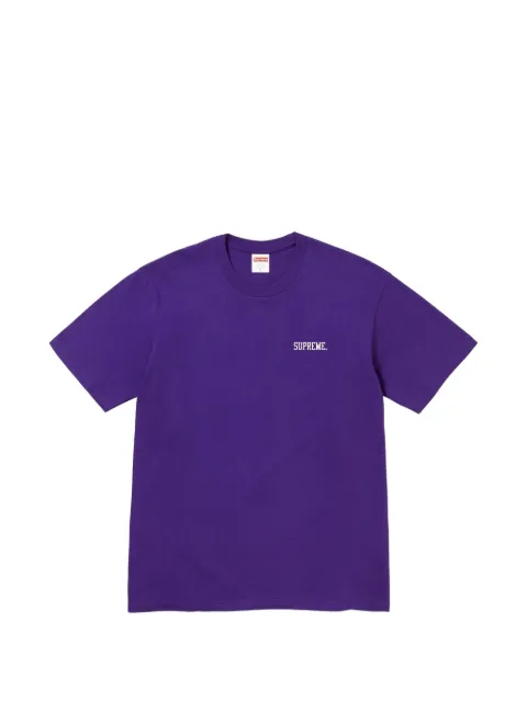 Supreme graphic print crew neck T-shirt Purple SU26265
