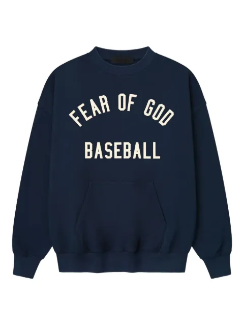 FEAR OF GOD ESSENTIALS x MLB logo sweatshirt Blue 192ML252103F