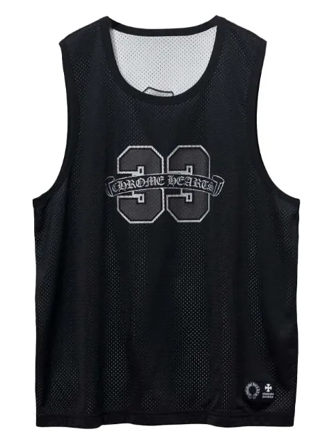 Chrome Hearts reversible basketball vest Black CHRM0395