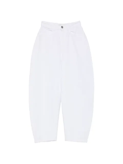 Róhe curved wide-leg jeans White 41931228