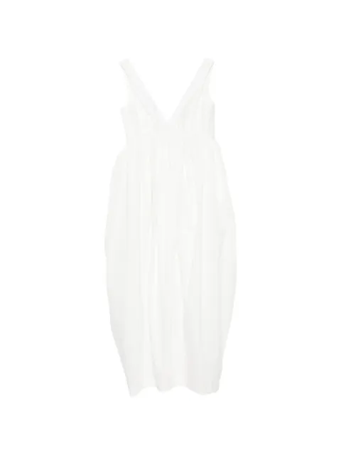 Róhe sculptural textured maxi dress Neutrals 41933167