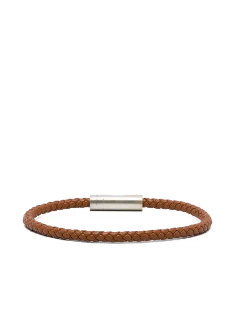 Le Gramme 7g Leather Cable bracelet Brown CARBRCCA05107