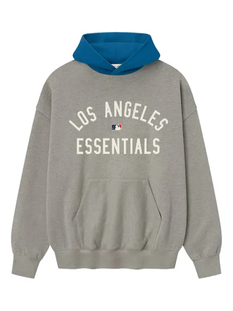 FEAR OF GOD ESSENTIALS x MLB Dodgers graphic hoodie Grey 192ML252009F