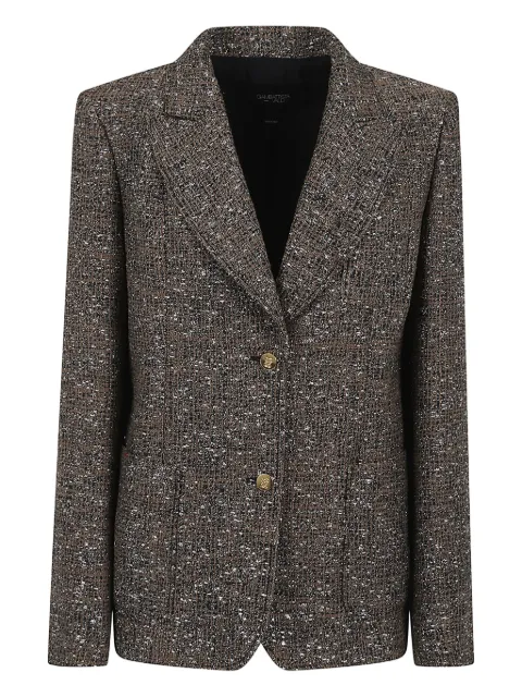 Giambattista Valli buttoned blazer Brown SVCA6C4571ARG