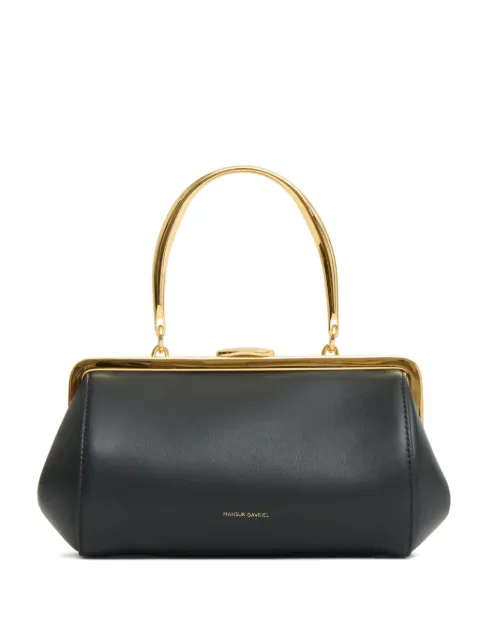 Mansur Gavriel Pina metal handle evening mini bag Black WR26H201KQBLACK