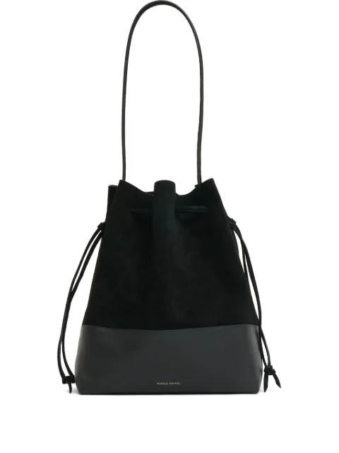 Mansur Gavriel Cabas drawstring bucket bag Black WF25H182WSBLACKBLACK