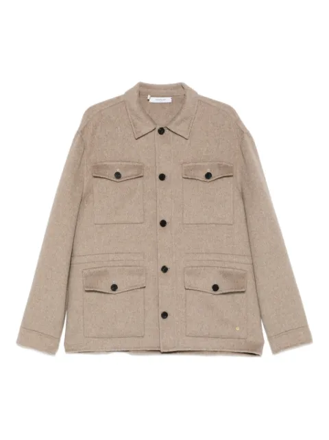 Greyed buttoned shirt jacket Neutrals GA1J0003