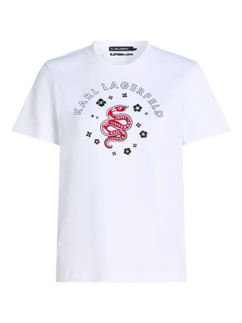 Karl Lagerfeld Lunar New Year T-shirt White A1W17090100