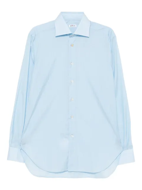 Kiton cotton shirt Blue UCCH0660020006