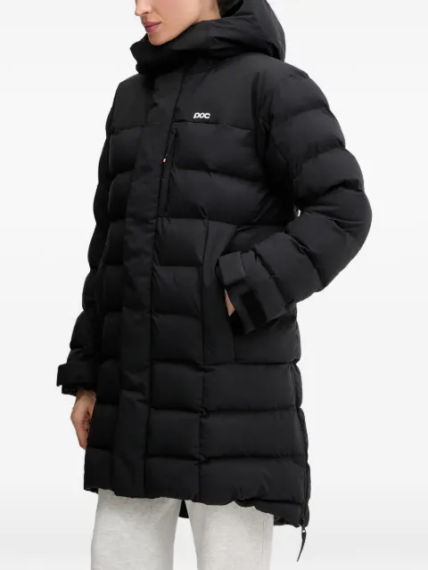 POC hooded padded coat Black 51085