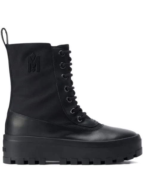 Mackage Hero logo-embellishment boots Black P002228
