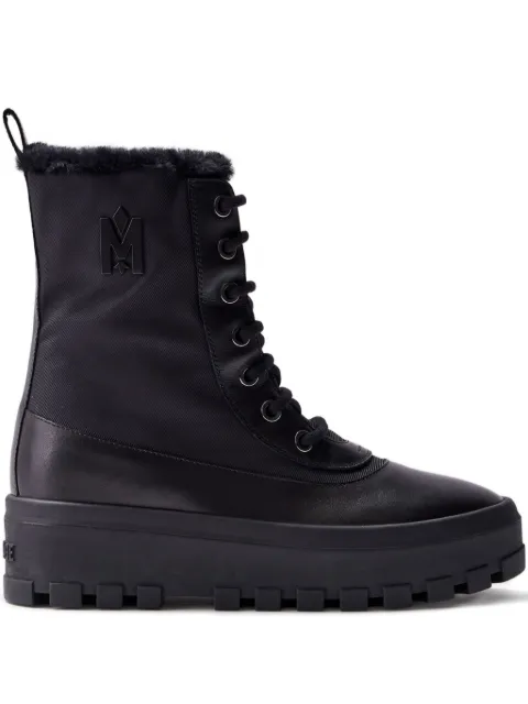 Mackage Hero logo-embellishment boots Black P000491