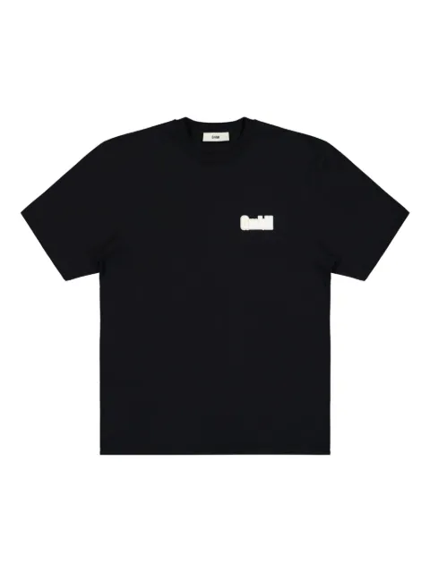 GmbH embroidered cutout logo T-shirt Black CUTOUTLOGOTEE1