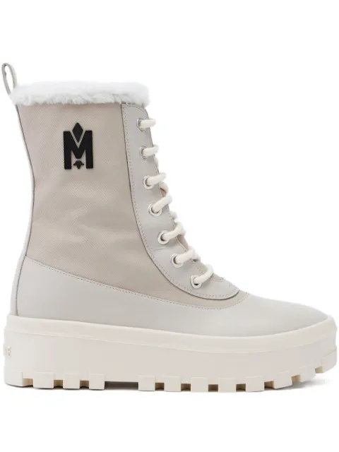 Mackage Hero logo-embellishment boots Neutrals P002195