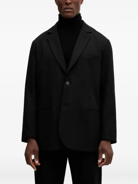 Armani Exchange single-breasted blazer Black XM001195AF16678UC001