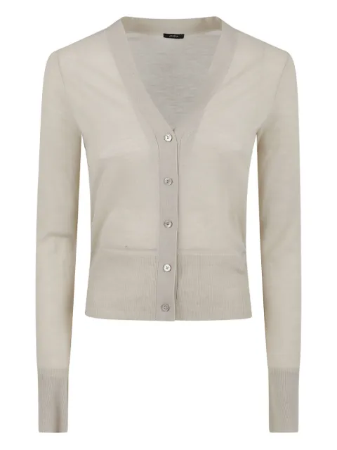 JOSEPH buttoned cardigan Neutrals JF009251