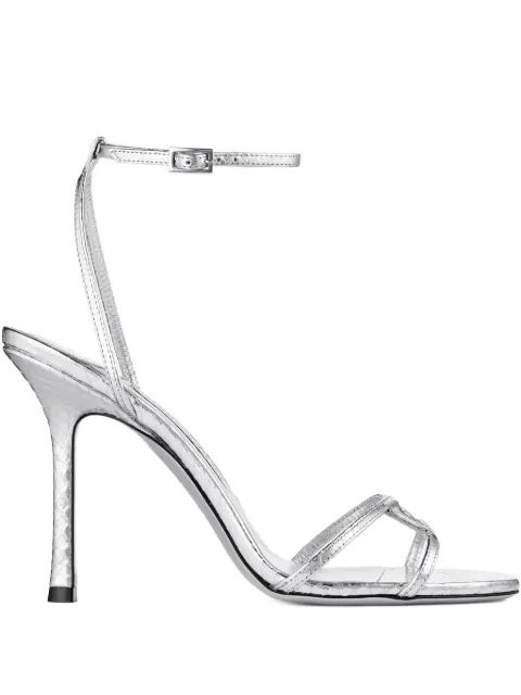 Jimmy Choo Leo 100 pumps Silver 1998LEO100WAP