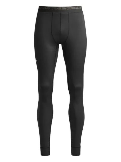 ORTOVOX 185 Rock’N’Wool base-layer leggings Black 84182