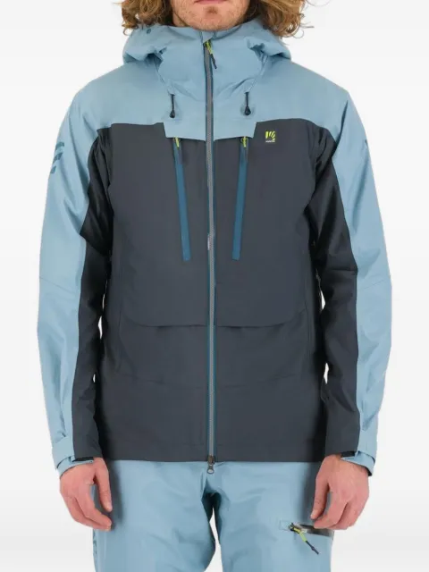 KARPOS Midi Shell hooded-zip jacket Blue 2511019