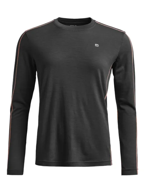 ORTOVOX 185 Rock’N’Wool base-layer top Black 84152