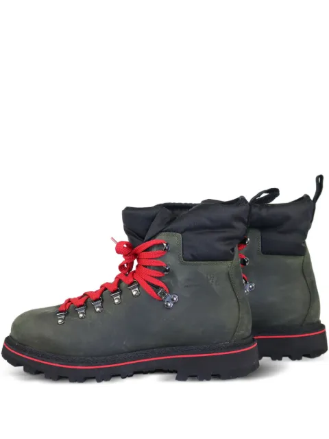 MONPIZ Groste' Donna lace-up boots Green GROSTEDONNA