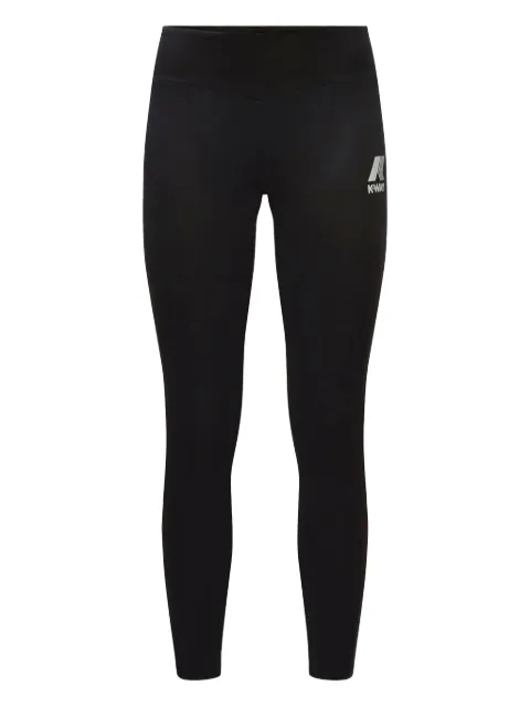 K-Way logo-detailing leggings Black K2115LWDONNA