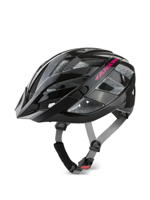 Alpina accent-detail cycling helmet Black A9724