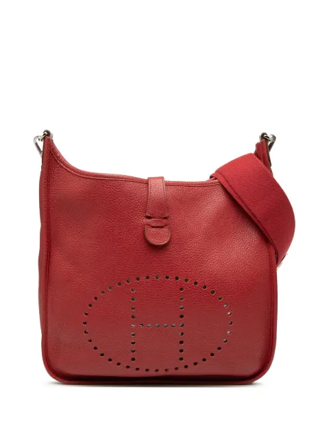 Hermès Pre-Owned 2012 Togo Evelyne III 33 crossbody bag Red JHN83H1RK61LLHZ6