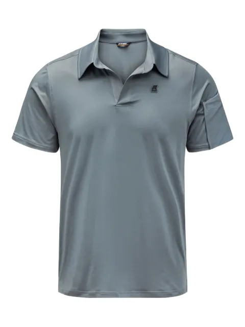 K-Way short sleeve polo shirt Grey K71247WUOMO