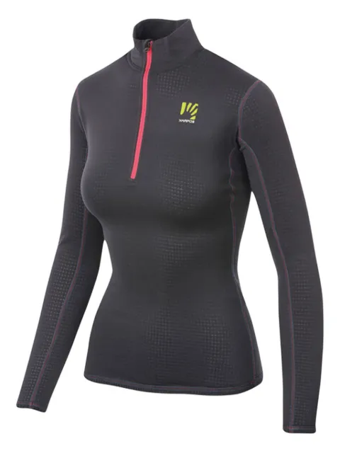KARPOS Croda Light W half-zip mock-neck sweatshirt Grey 2500814