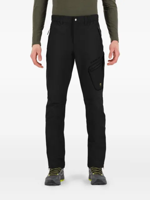 KARPOS zip-pocket zipped-cuffs trousers Black 2521057