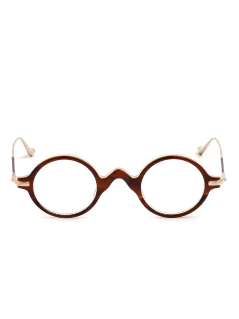 Matsuda The Life Saver round-frame glasses Brown MXMF1
