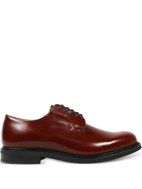 Church's leather derby shoes Red EEC423FG000009XVF04AA