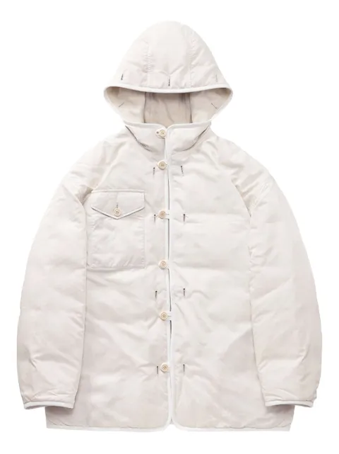 visvim Greely Corps hooded parka coat Neutrals 125205013021