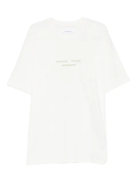 Peacemaker Oamc crew-neck crew-neck T-shirt White PCM2OT02CJE002