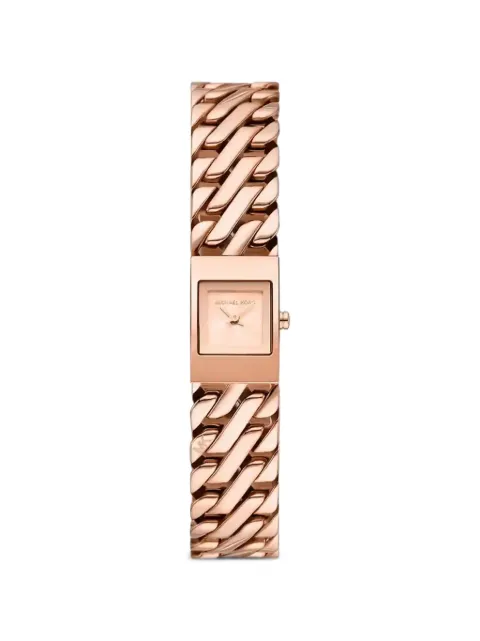 Michael Kors Darrington chain 15.5mm watch Pink MK4908