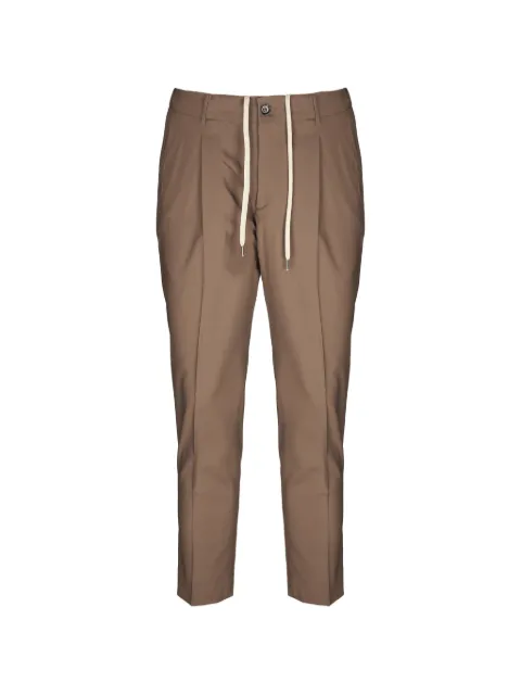 BE ABLE pleated trousers Brown 26SRICCARDOMTS26TABACCO