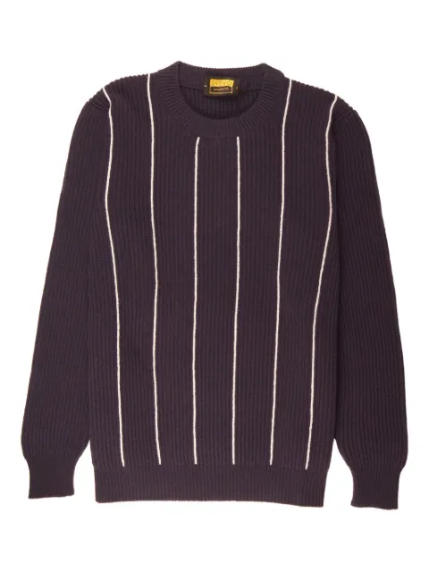 Svevo striped crewneck knitwear Blue 4038SA256657V9C