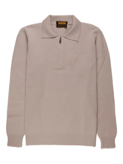 Svevo zip pocket polo shirt Neutrals 4044SA256659927S