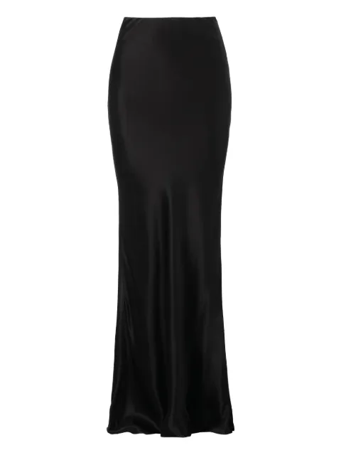 MOOS STUDIO Quiet Drama maxi skirt Black MOOS400