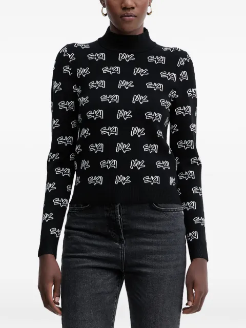 Michael Michael Kors mock-neck sweater Black MF561COK0M